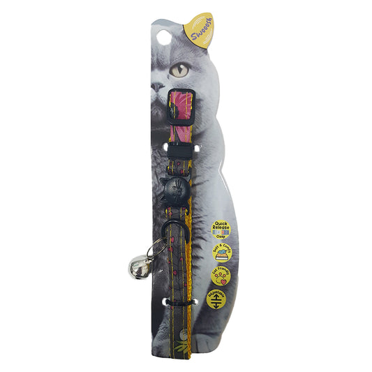Swooosh Fresh Breeze safe collar C-10mm 18/28cm yellow