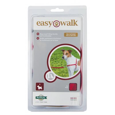 Petsafe Easy Walk Harness Extra Large Red Rohs