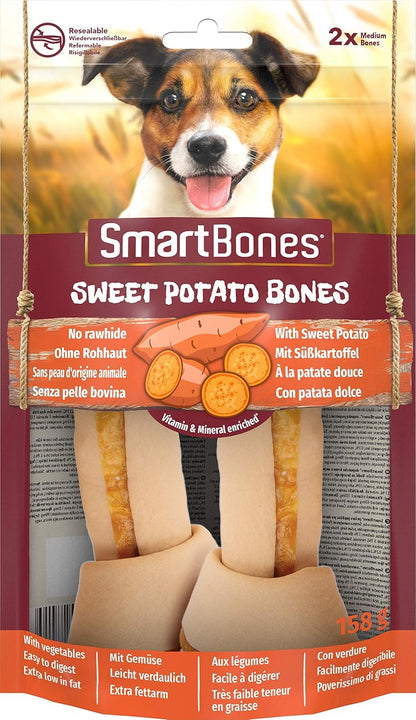 Smartbones Sweet Potato Medium 2Ct