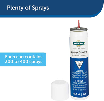 PetSafe Spray Control Unscented Refill – Replacement Can for Spray Bark Collars UAE