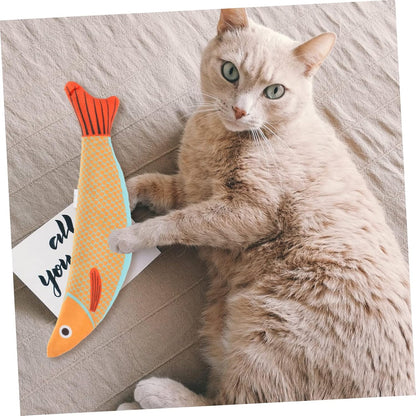Wild Catz Mr Mack Plush Cat Toy - 24 x 6.5cm, 28g