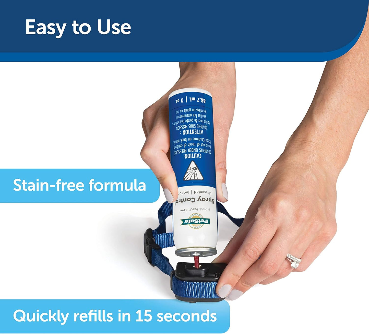 PetSafe Spray Control Unscented Refill – Replacement Can for Spray Bark Collars UAE
