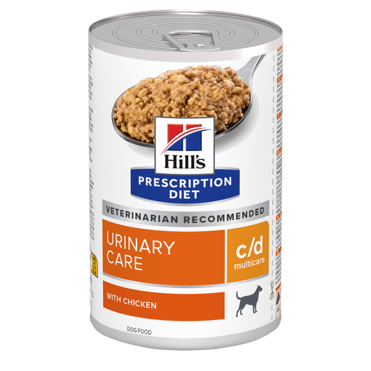 Hill's PRESCRIPTION DIET c/d Multicare Wey Dog Food 370g x 12