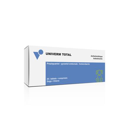 UNIVERM TOTAL, 20 TABLETS