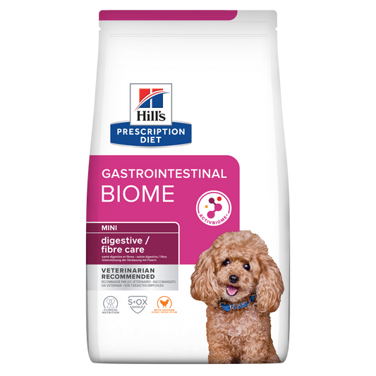 Hill's PRESCRIPTION DIET Gastrointestinal Biome Mini Dog Food - 1Kg