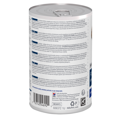 Hill's PRESCRIPTION DIET z/d Dog Food 370g x 12