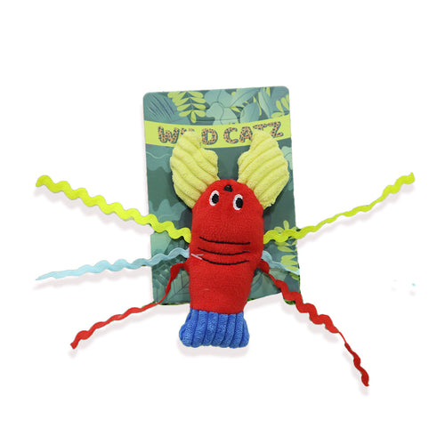 Wild Catz Superman Butterfly Catnip Cat Toy - 12 x 24cm,11g