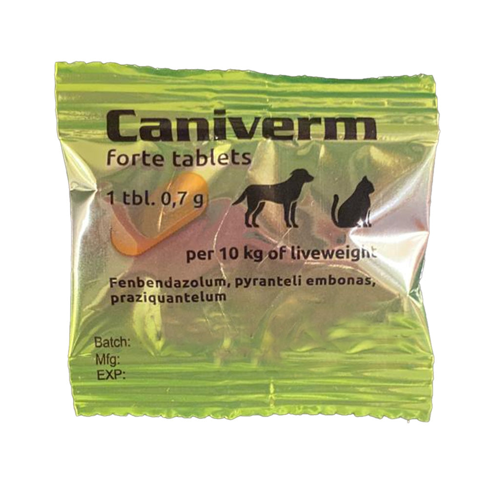 Caniverm Deworming tablet 1 - 0.7g