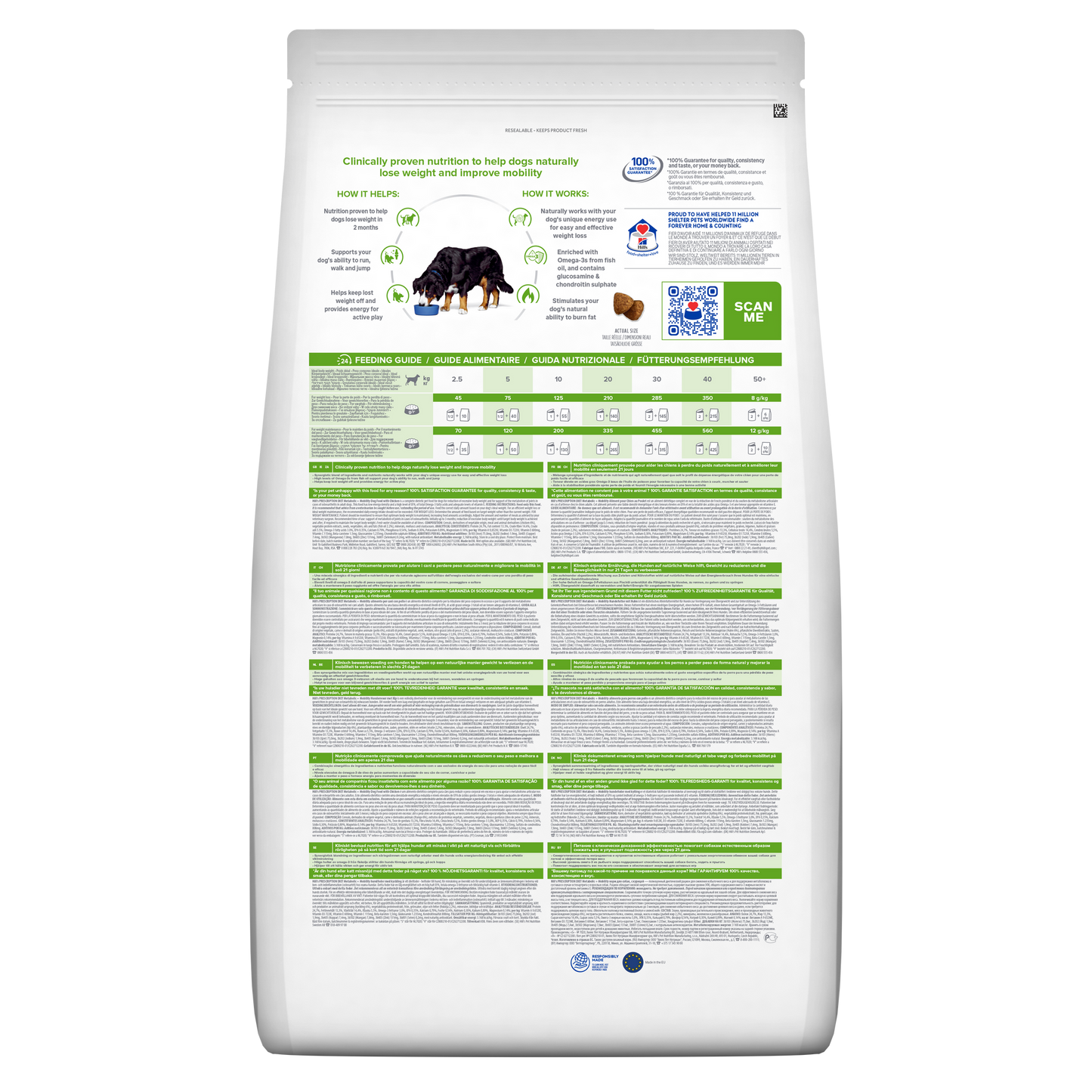 Hill's Prescription Diet Metabolic + Mobility Dog Food 4kg
