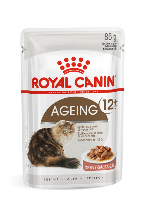 Royal Canin Feline Health Nutrition Ageing +12 Jelly (WET FOOD - Pouches)