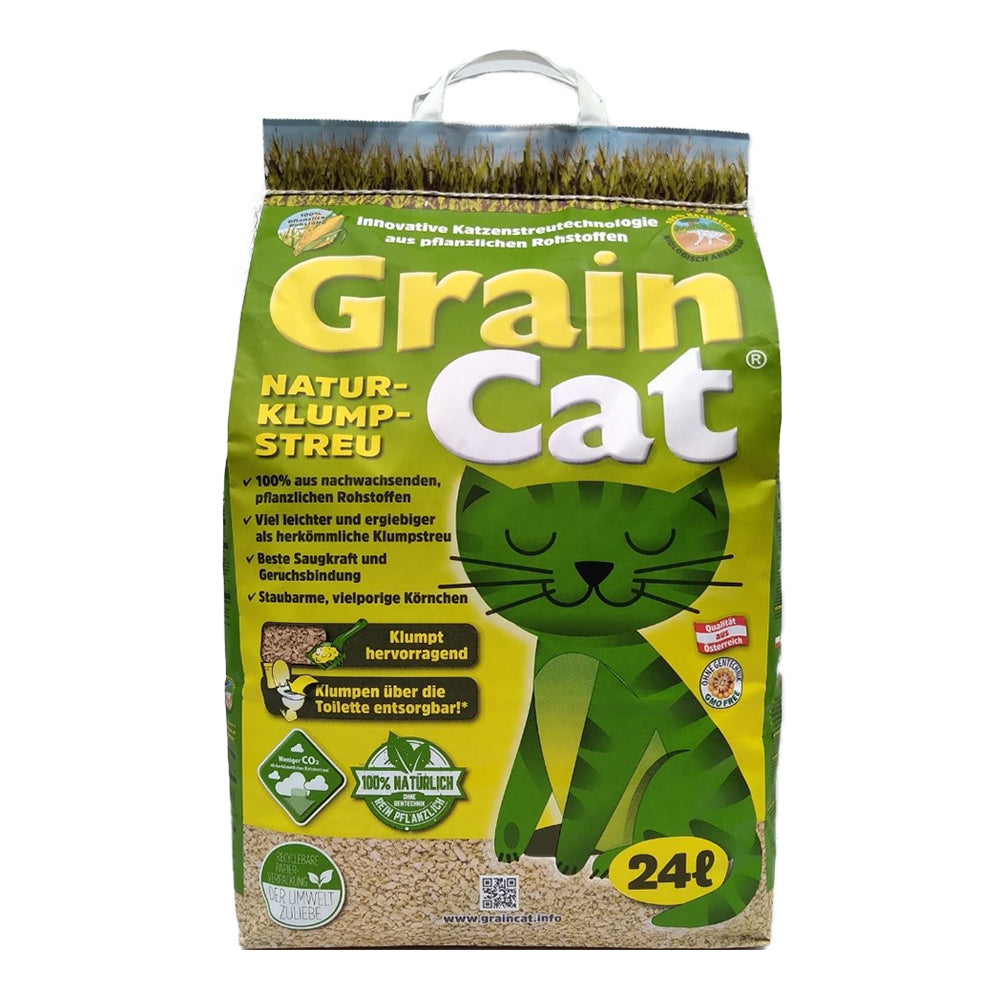 Agros Grain Cat Ecological Corn Cat Litter - 24L