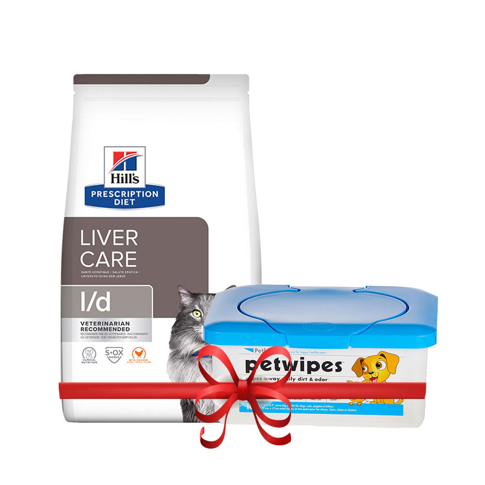 Hill’s Prescription Diet l/d Liver support - Chicken Cat Dry Food 1.5kg