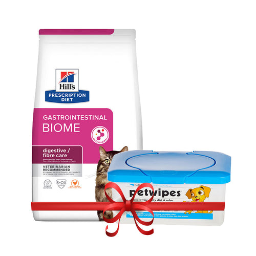 Hill’s Prescription Diet Gastrointestinal Biome Digestive/Fibre Care - Chicken Cat Dry Food 1.5kg