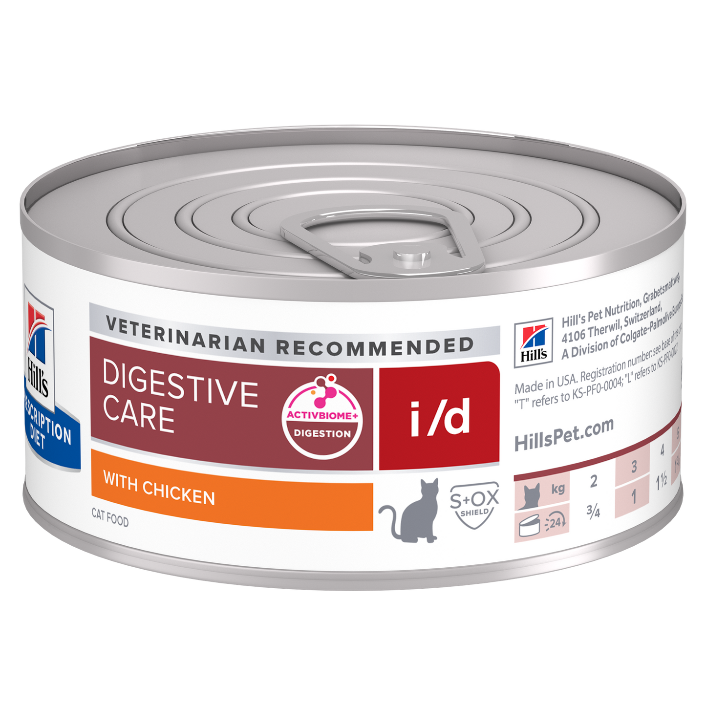 Hill's Prescription Diet i/d Cat Food 156g x 24