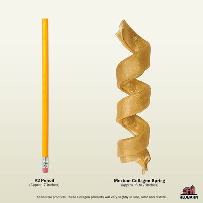 RedBarn Puffed Collagen Spring 6-7" Chews .46oz/13.1g