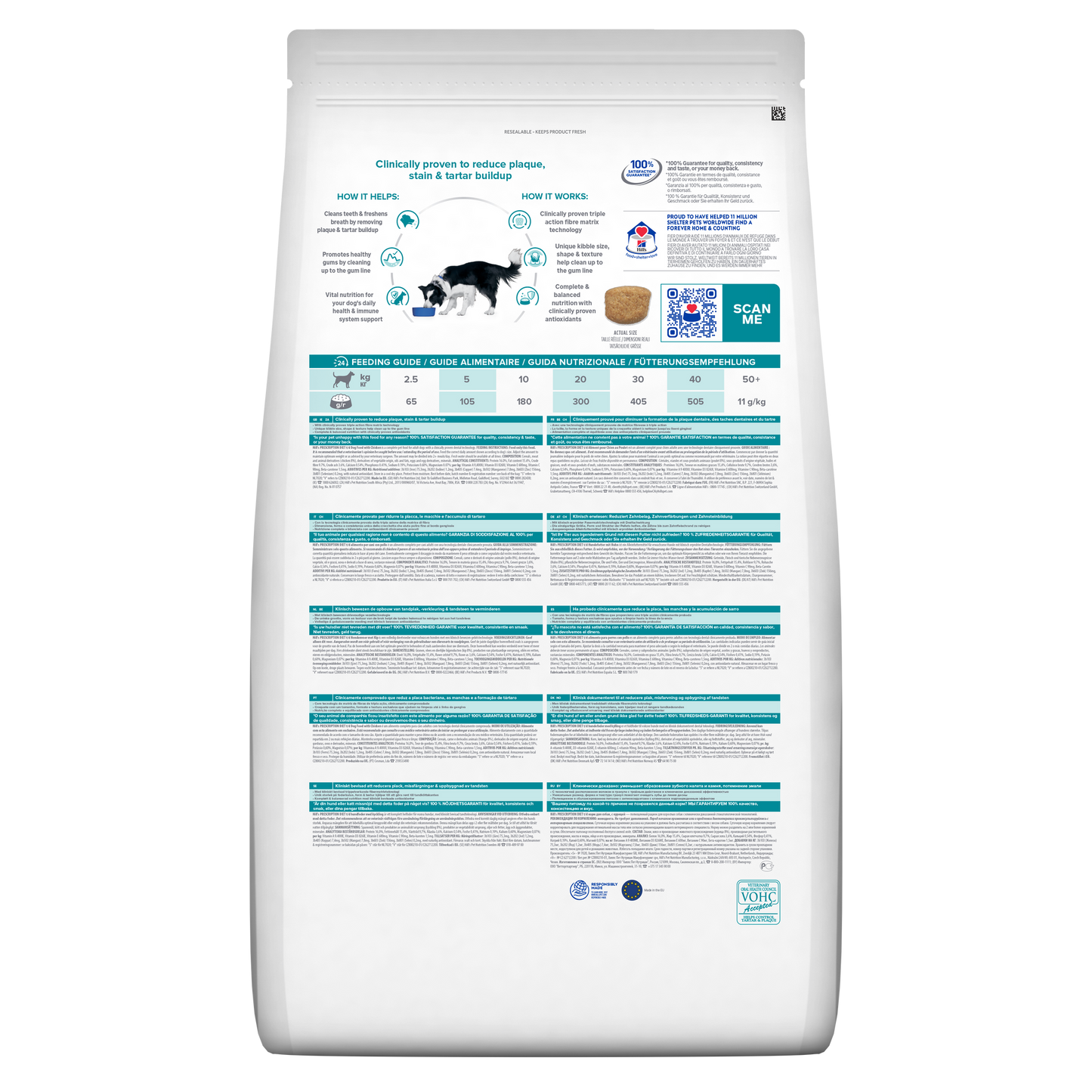 Hill's PRESCRIPTION DIET t/d Dog Food 4kg