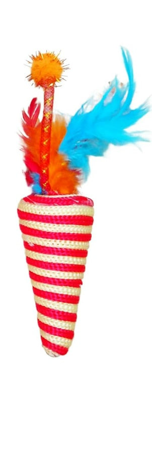 Wild Catz Cat Scone Fabric, Feature Cat Toy