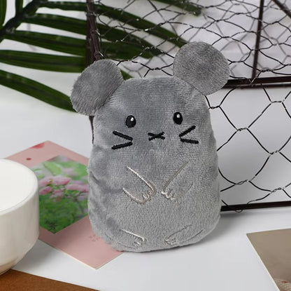 Wild Catz Rabbitz Plush Cat Toy with Multicolours - 11 x 8 x 4.5cm