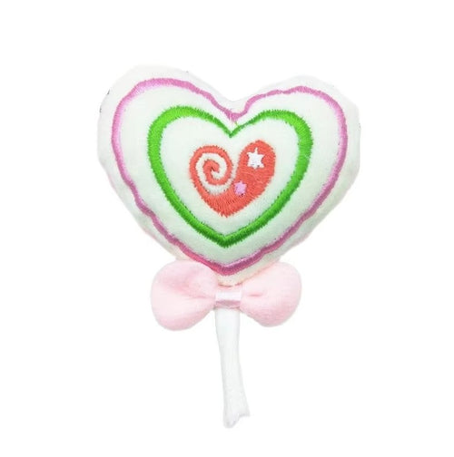 Wild Catz Lollyz Plush Catnip Cat Toy with Multicolours 7 x 8cm