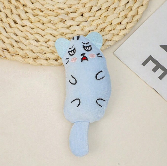 Wild Catz Scareyz Plush Cat Toy with Multicolours - 5.5 x 10cm