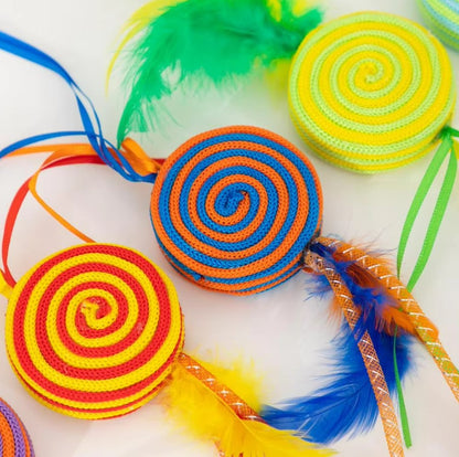 Wild Catz Rollin Candy Fabric, Feature Cat Toy