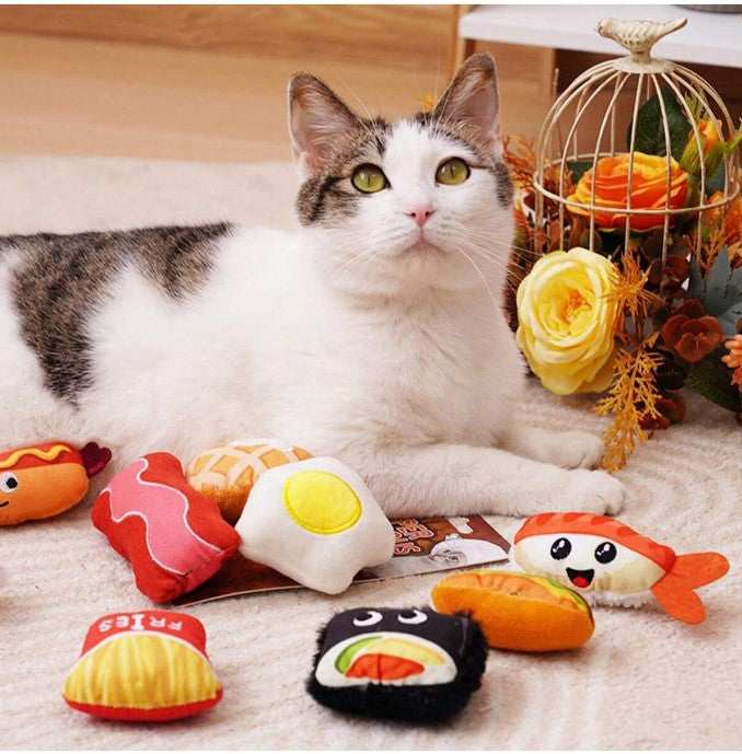 Wild Catz Super Delicious Meal Catnip Cat Toy Assorted Size with Multi Colours