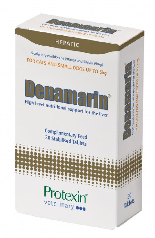 Denamarin for Cats & Small Dogs up to 5 kg, 30 Stabilised Tabs