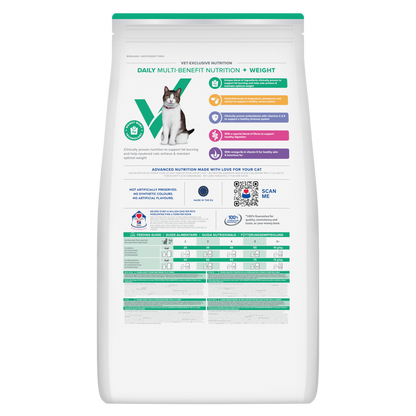 Hill’s Vet Essentials Multi- Benefit+ Weight Young Adult Cat Food with Chicken 250g