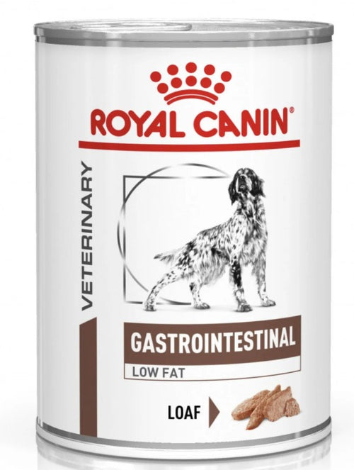 Royal Canin Prescription Diets Vet Health Nutrition Canine GastroIntestinal Low Fat (Wet Food Cans) 12 x 420g