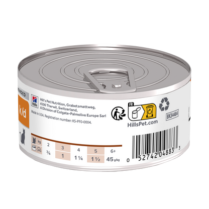 Hill's Prescription Diet k/d Cat Food 156g x 24