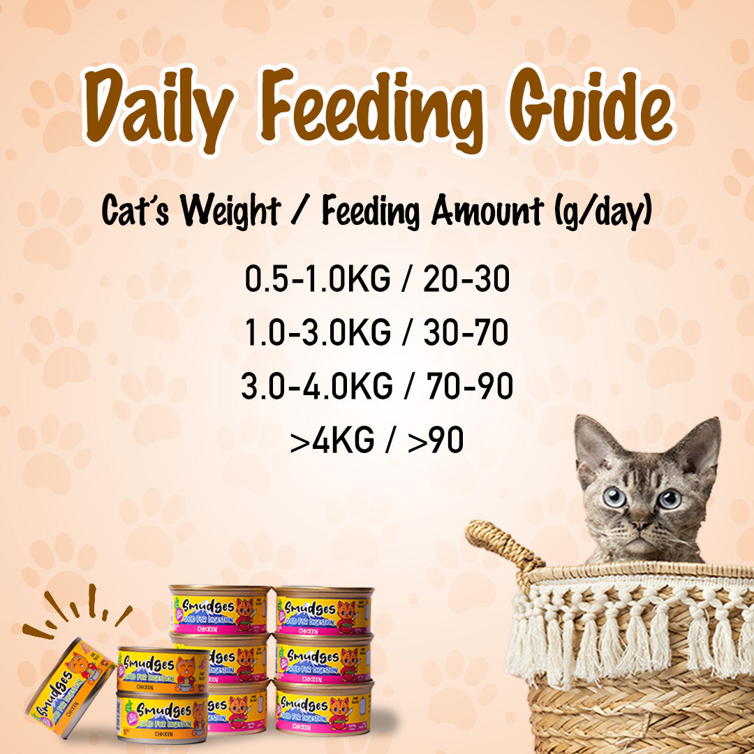 Smudges Adult Cat Chicken Flakes Tuna In Soft Jelly 80g