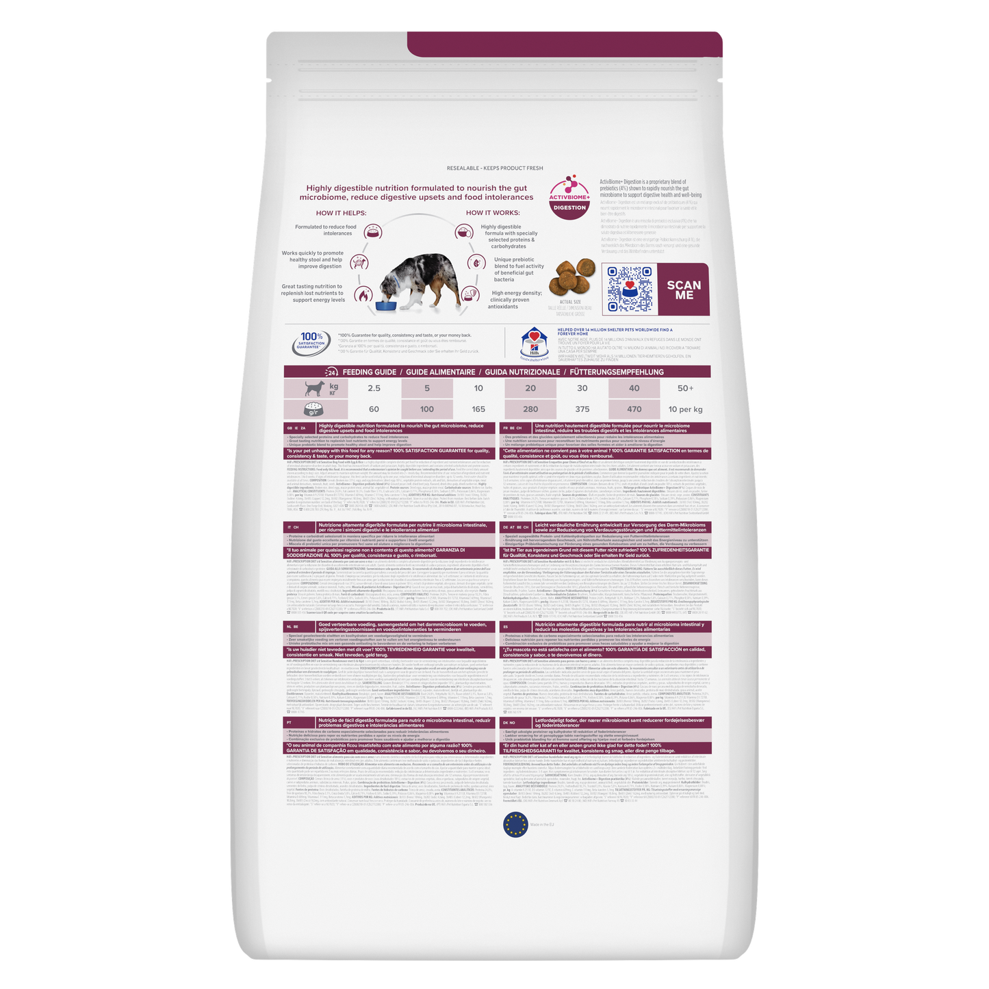 Hill's Prescription Diet i/d Sensitive Dog Food - 12Kg