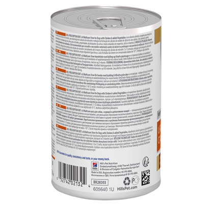 Hill's PRESCRIPTION DIET c/d Multicare Stew for Dogs 354g x 12