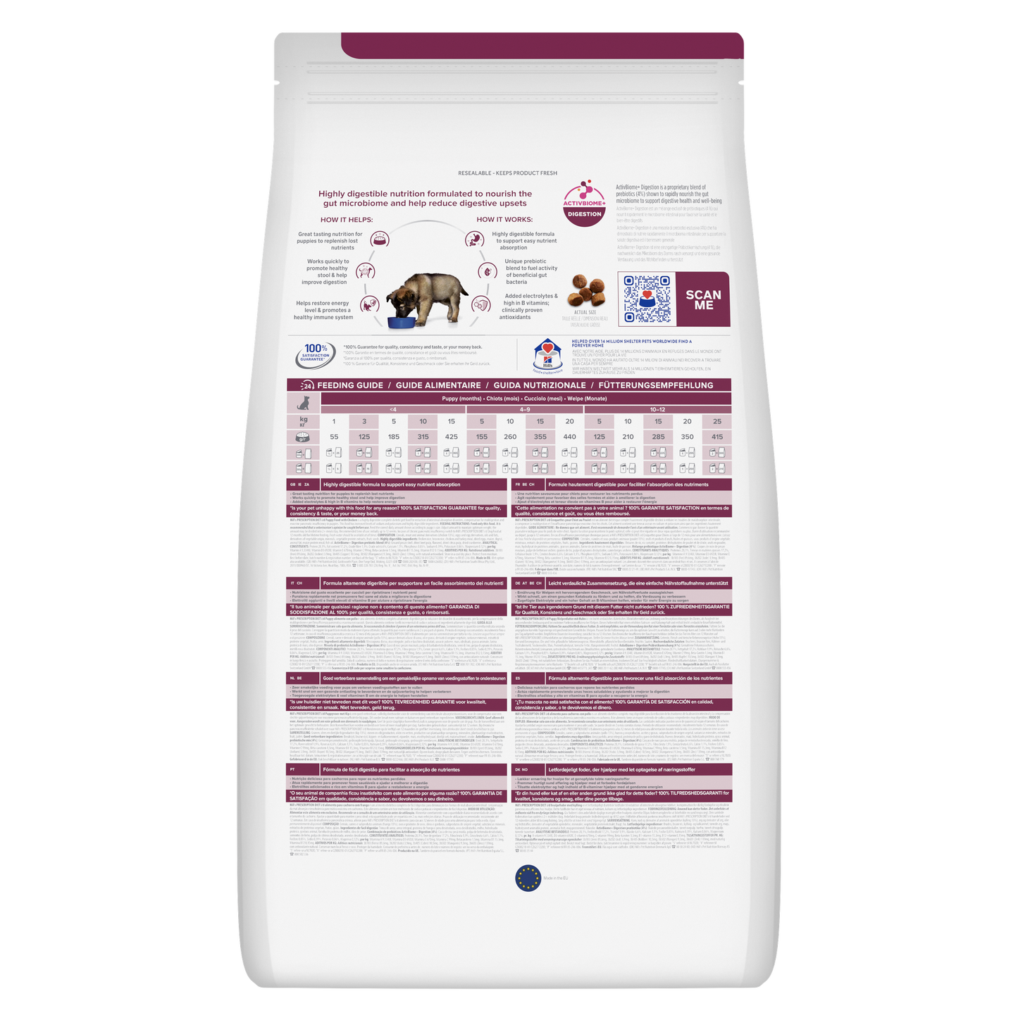 Hill's Prescription Diet i/d Puppy Food - 4 Kg