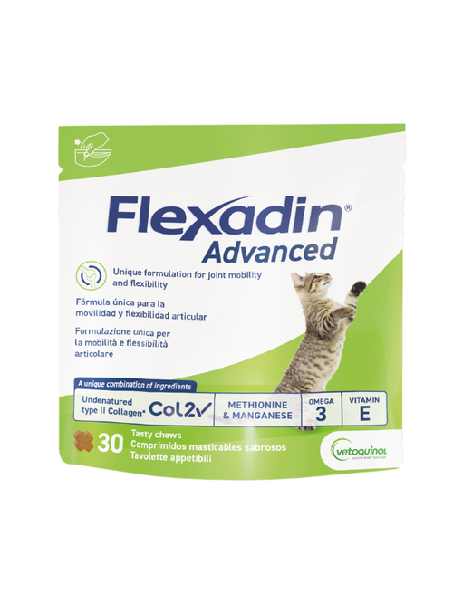 FLEXADIN ADVANCED 30 CHEWS CAT