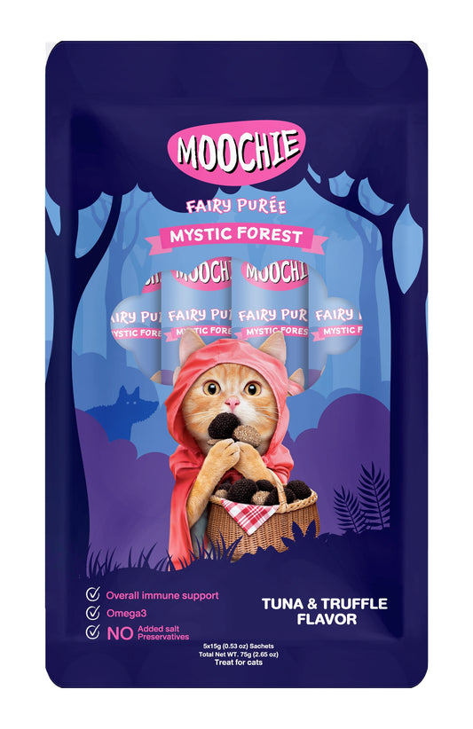 Moochie Mystic Forest Tuna & Truffle Flavor 5x15g - pouch