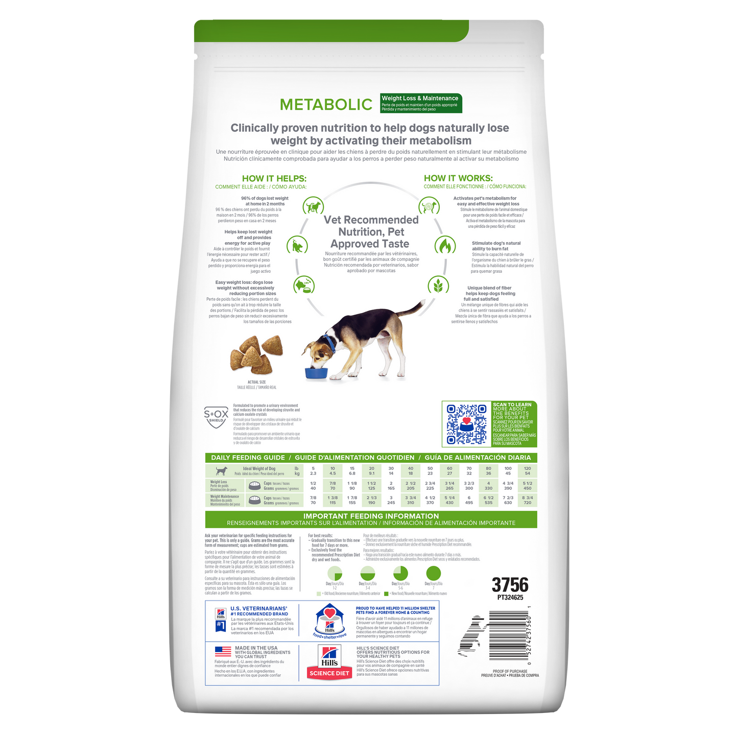 Hill's Prescription Diet Metabolic Lamb Meal & Rice Formula Dry Dog Food