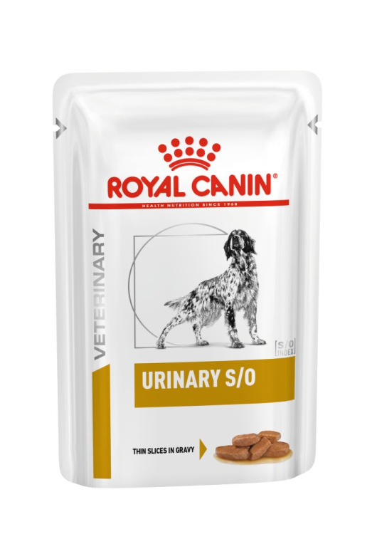 Royal Canin Vet Health Nutrition Canine Urinary S/O (Wet Food - Pouches) 12 x 100 g