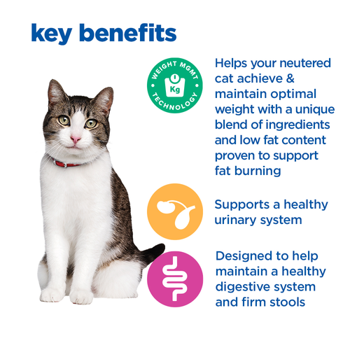 Hill’s Vet Essentials Multi- Benefit+ Weight Young Adult Cat Food with Chicken 250g