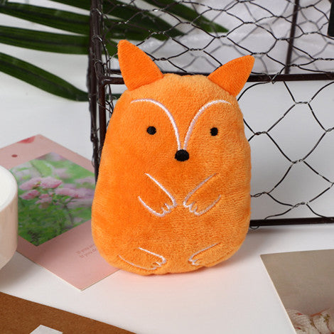 Wild Catz Rabbitz Plush Cat Toy with Multicolours - 11 x 8 x 4.5cm