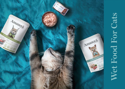 Amanova Pouch Cat Kitten Chicken & Fish 85g