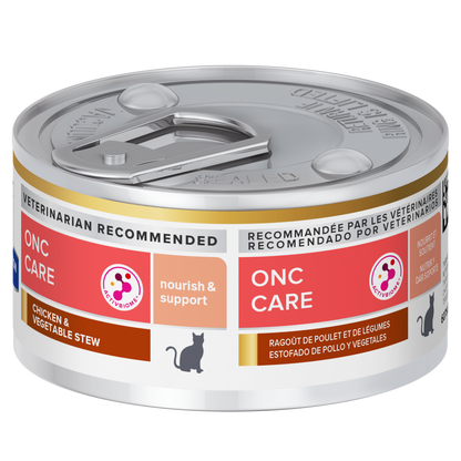 Hill's Prescription Diet ON Care Chicken & Vegetable Stew Cat Food 82g x 24
