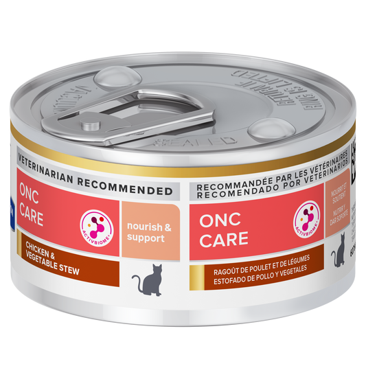Hill's Prescription Diet ON Care Chicken & Vegetable Stew Cat Food 82g x 24