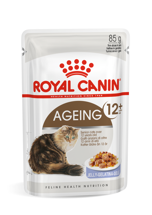 Royal Canin Feline Health Nutrition Ageing +12 Gravy (WET FOOD - Pouches)