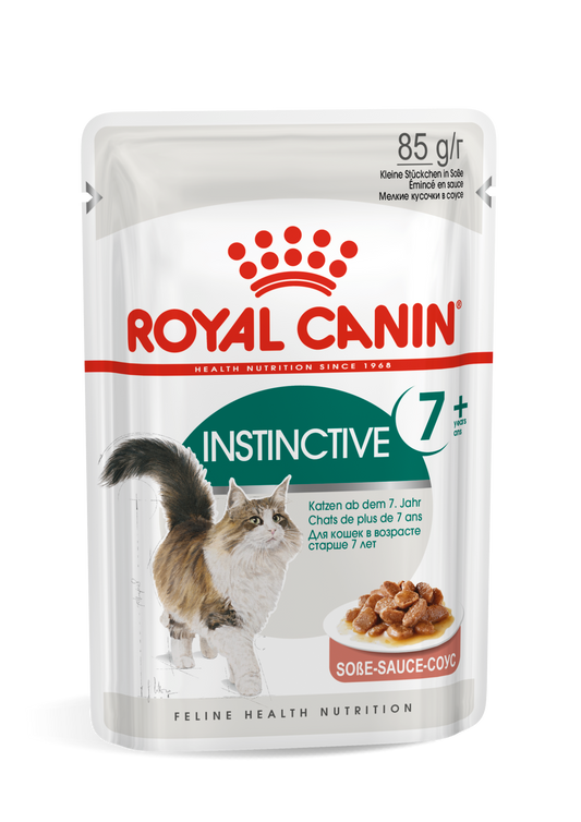 Royal Canin Feline Health Nutrition Instinctive +7 Gravy (WET FOOD - Pouches)