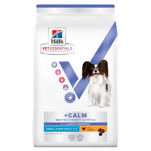 Hill's Vet Essentials Calm & Healthy Small & Mini Adult Dog Food With Chicken