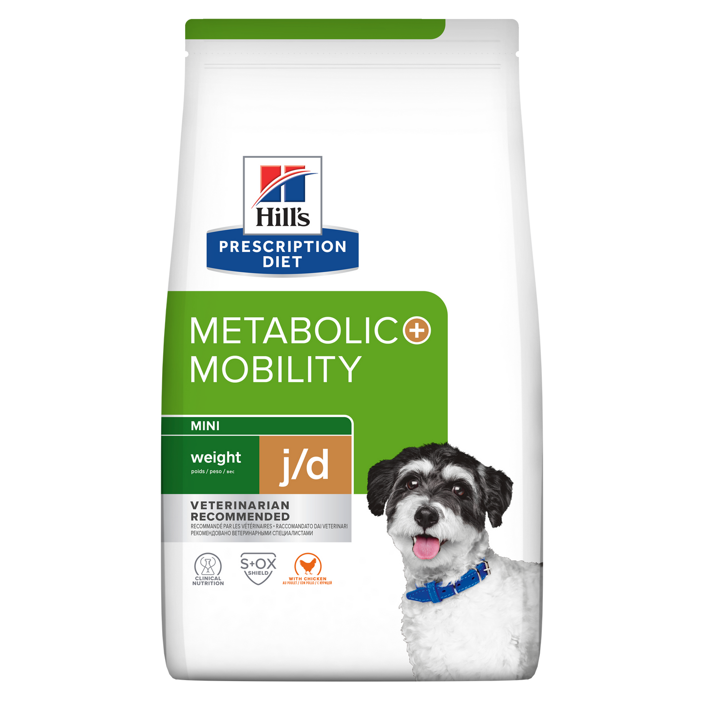 Hill's Prescription Diet Metabolic + Mobility Mini Dry Dog Food 3Kg