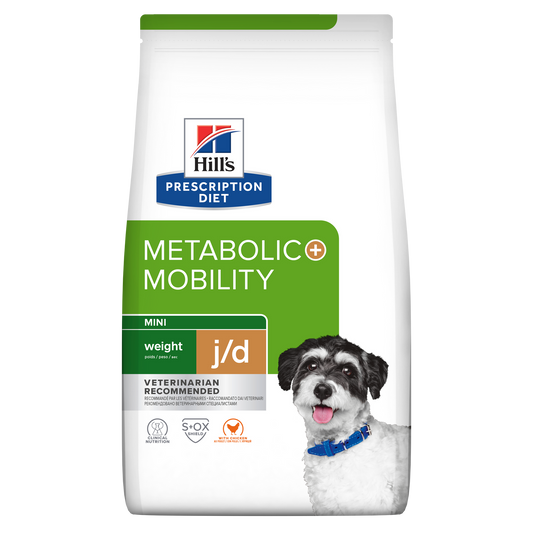 Hill's Prescription Diet Metabolic + Mobility Mini Dry Dog Food 3Kg