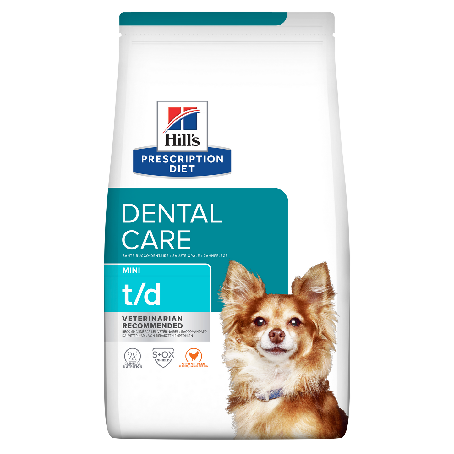 Hill's PRESCRIPTION DIET t/d Mini Dog Food 3kg