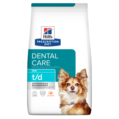 Hill's PRESCRIPTION DIET t/d Mini Dog Food 3kg
